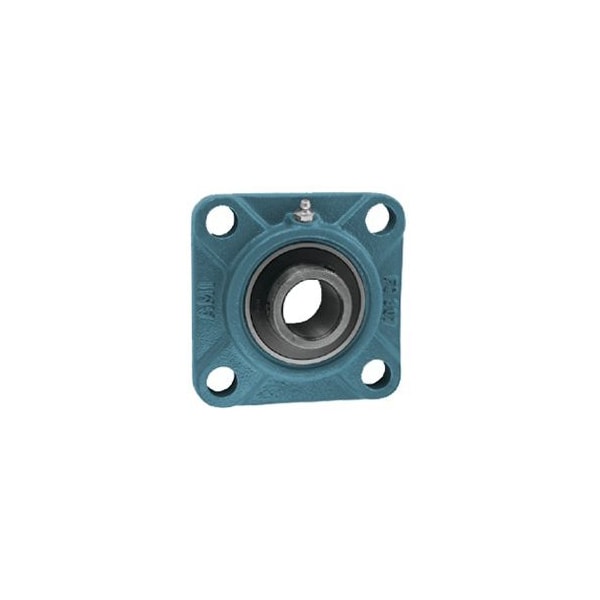 SINGLE ROW BALL BEARING - 55MM HEAVY SET SCREW 4-BOLT PILOTED FLANGE